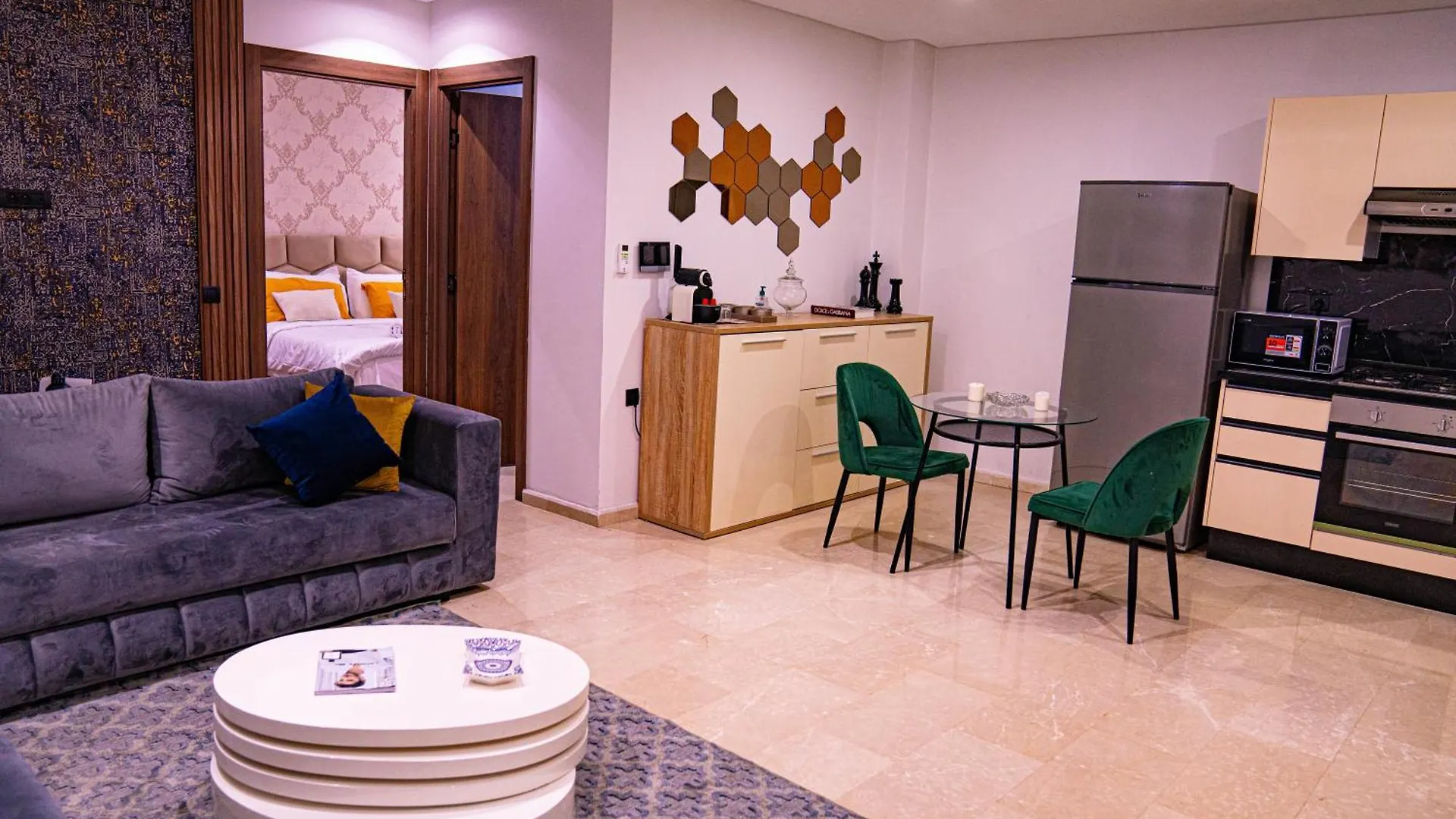 R103- Comfy And Spatious 1 Bedroom Apartment With Breathtaking City View - Belvedere Casablanca
